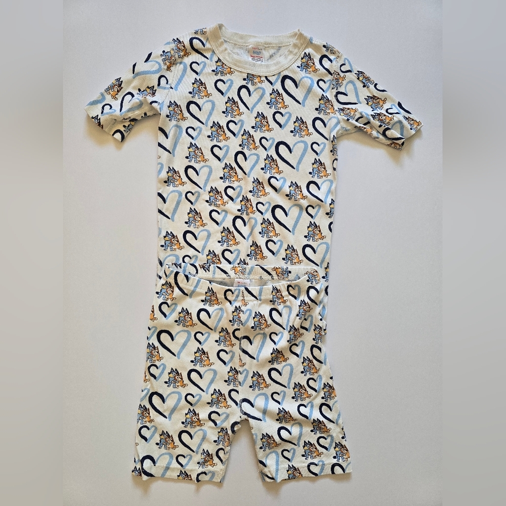 HANNA ANDERSSON Bluey Short Johns Size 150 (US 12)